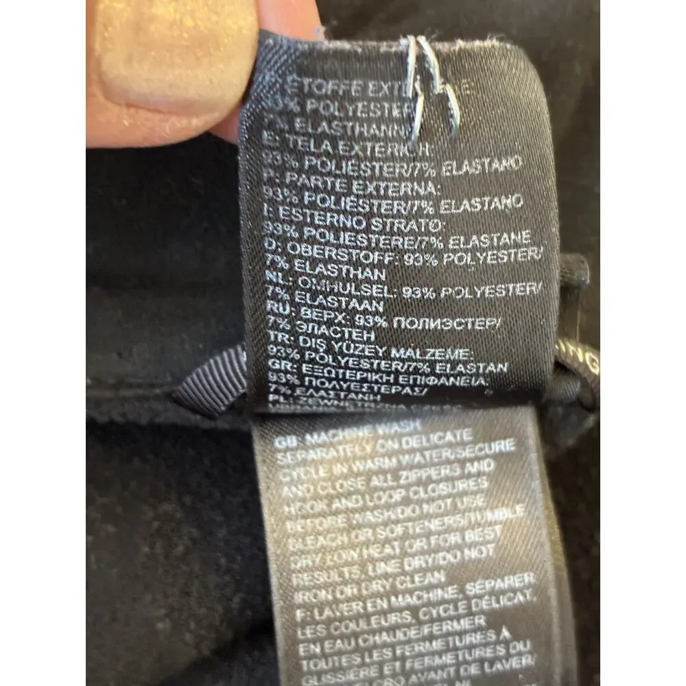 The North Face Black Charcoal Fleece Full-Zip Jacket Gorpcore Outdoor Men S